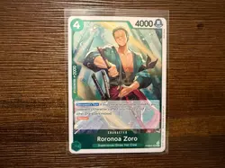 One Piece CCG Roronoa Zoro PRB02-006 Rare - English - PACK FRESH NM+ - Image 1