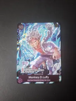 One Piece TCG Monkey.D.Luffy P-041 BANDAI CARD GAMES Fest 23-24 World Tour - Image 1
