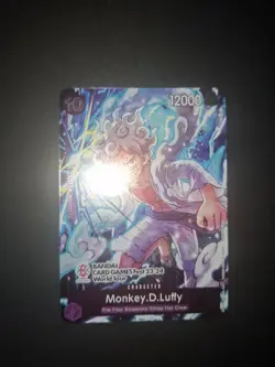 One Piece TCG Monkey.D.Luffy P-041 BANDAI CARD GAMES Fest 23-24 World Tour - Image 2