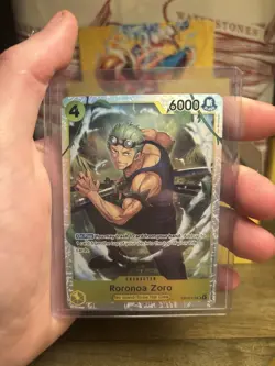 Roronoa Zoro OP15-113 Secret Rare English one piece - Image 1