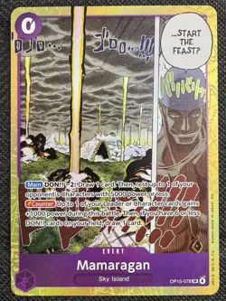 Mamaragan | OP15-078 NM | SR | Adventure On Kami’s Island | One Piece TCG - Image 1