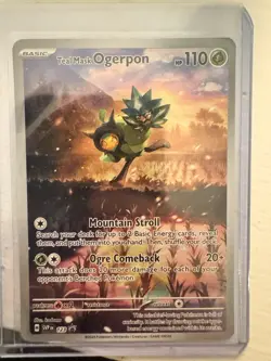 Teal Mask Ogerpon 123 Sv: Scarlet & Violet Promo Cards Holo - Image 1