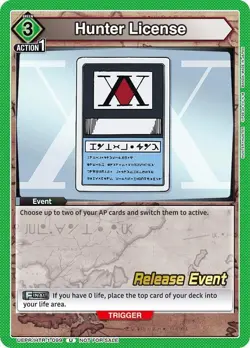 Hunter License Release Event - UEPR /HTR-1-099 NM - Union Arena - Image 1