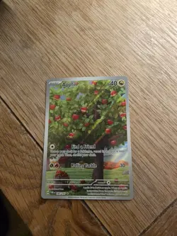 Pokemon TCG Applin Illustration Rare Card S&V Twilight Masquerade 185/167 - Image 3
