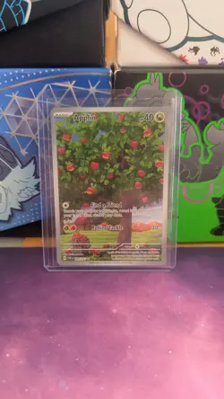 Pokemon TCG Applin Holo Twilight Masquerade 185/167 SV06 Illustration Rare - Image 1
