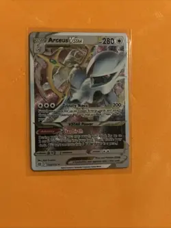 Arceus VSTAR - 123/172 - Pokemon Brilliant Stars Sword Shield METAL Card NM - Image 1