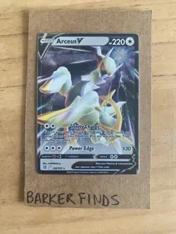 Arceus V/VStar Metal Cards Lot x2 122/172 123/172 UPC Pokemon TCG - Image 4
