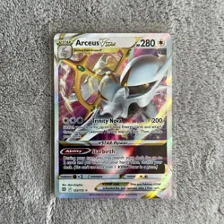 Pokemon TCG Arceus VSTAR Sword & Shield: Brilliant Stars 123/172 Holo Ultra Rare - Image 1