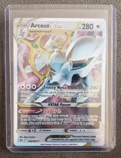 Pokemon TCG Arceus VSTAR Metal Ultra-Premium Collection 123/172 Brilliant Stars - Image 1