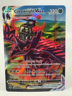 Corviknight Vmax TG19/TG30 Silver Tempest Holo Pokemon Card - Image 1