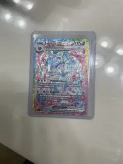 Pokemon Sylveon EX TCG Prismatic Evolutions Card 156/131 Sir NM Condition - Image 1