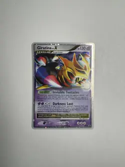 Pokemon Giratina LV. X TCG Platinum Holo Card 124/127 LP Ultra Rare 2009 124/127 - Image 1