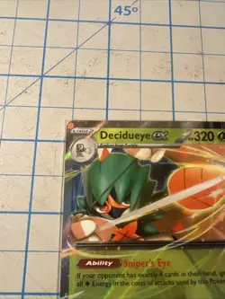 Decidueye Ex 12/88 Perfect Order Double Rare Holo Pokemon TCG Card - Image 2