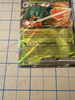 Decidueye Ex 12/88 Perfect Order Double Rare Holo Pokemon TCG Card - Image 5