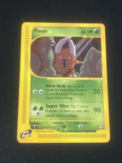 Pokemon Pinsir Aquapolis 101/147 Near Mint LP/NM+ Vintage Nintendo Common Card - Image 1
