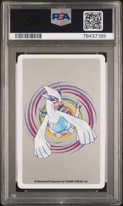 2000 POKEMON SILVER VERSION PLAYING CARDS 10 OF SPADES #243C RAIKOU PSA 10 - Image 2