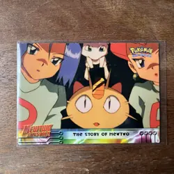The Story of Mewtwo Pokemon Topps Mewtwo Strikes Back 24 - Pokemon Card - Image 1