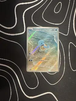 Squirtle 170/165 Scarlet Violet 151 2023 IR Holo Rare Pokemon Card TCG - Image 1