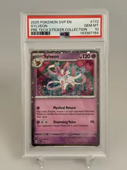 PSA 10 Sylveon - 172 (Cosmos Holo) 172 Sv: Scarlet & Violet Promo Cards Holo - Image 1