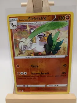 Galarian Sirfetch'd 095/192 Reverse Holo Rebel Clash Pokemon Card Pokemon TCG - Image 1