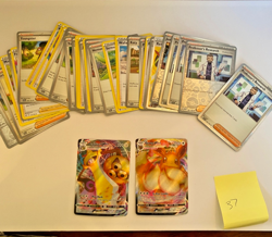 Huge Collection Bulk Lot of Pokemon Cards and 2 Binder Cases - Image 5