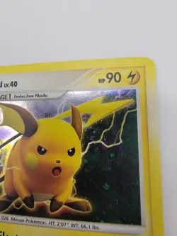 Pokemon TCG Raichu Holo DP21 Promo Card Lightly Played - Image 4
