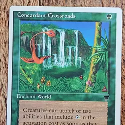 NM Concordant Crossroads 60 Rare Chronicles 1995 MTG Magic The Gathering Card - Image 1