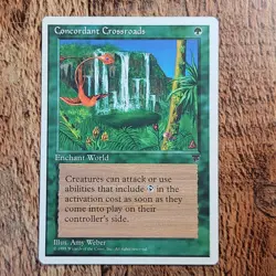 NM Concordant Crossroads 60 Rare Chronicles 1995 MTG Magic The Gathering Card - Image 2