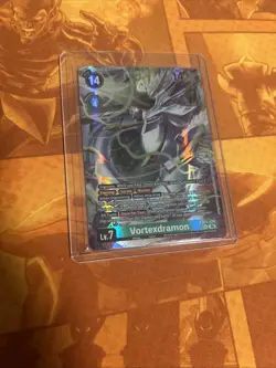 Digimon Card Game Vortexdramon Secret Rare Dawn of Liberator EX11-074 SEC - Image 1