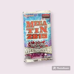 Yu-Gi-Oh! 2015 Mega Tin Mega Booster Pack 1st Edition Konami 16 cards NEW Sealed - Image 1