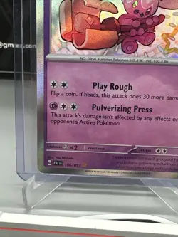 Pokemon Card - Tinkatuff Paldean Fates 166/091 Scarlet & Violet Shiny Holo Rare - Image 2