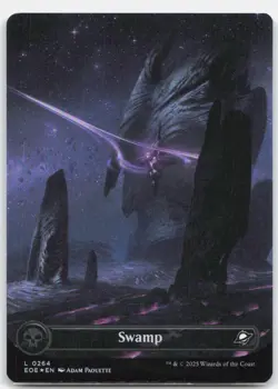 Swamp () (Borderless) *Foil* EOE 264 NM - Image 1