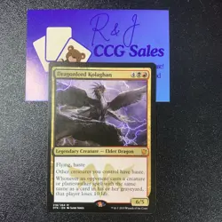 MTG - Dragonlord Kolaghan - Dragons of Tarkir - Near Mint - Image 1