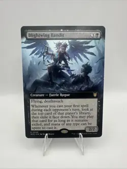 1 x Blightwing Bandit - Extended Art - Commander: Wilds of Eldraine - NM-Mint - - Image 1