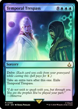 Temporal Trespass - NM - Foil - Universes Beyond: Assassin’s Creed (ACR) - 86 - Image 1