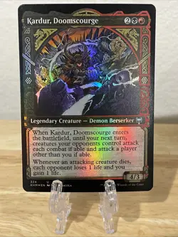 MTG Kardur, Doomscourge Showcase FOIL #324 Kaldheim KHM Uncommon NM/M - Image 1