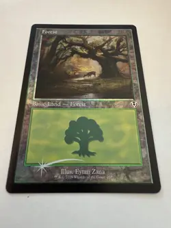 Forest (297) (Retro Frame) Innistrad Remastered NM+ Regular Foil - Image 1