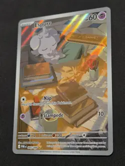 Espurr 095/088 – Perfect Order Illustration Rare Holo Pokemon Card NM/M - Image 2