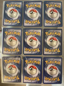 Pokemon TCG Vintage 9 Card Lot SOLD AS PICTURED Psyduck, Poliwrath, Vaporeon etc - Image 2