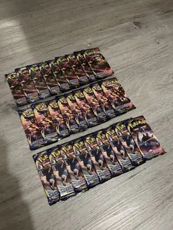 Pokemon TCG Sword & Shield Base Set Booster Packs (x27) - Factory Sealed - Image 3