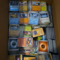 Pokemon TCG Mixed Card Lot - Holos, Reverse Holos, Uncommons, and Commons. - Image 1