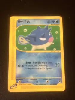 Pokemon - Qwilfish - 127/165 - Common - Expedition - LP - Image 1