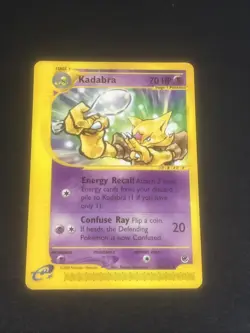 Pokemon Expedition Kadabra 084/165 Base Set Regular - Uncommon - Vintage - LP - Image 1