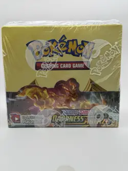 Pokemon Sword & Shield Darkness Ablaze SWSH03 Booster Box - Factory Sealed 820650817120 - Image 1