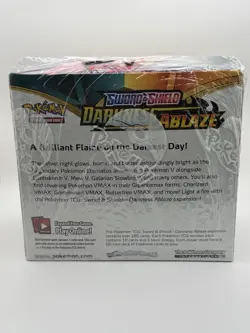 Pokemon Sword & Shield Darkness Ablaze SWSH03 Booster Box - Factory Sealed 820650817120 - Image 3