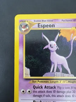 Pokemon Vintage Non Holo Rare Espeon Neo Discovery 20/75 WotC - Image 2