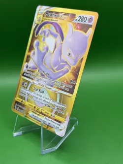 Pokemon Mewtwo VSTAR 086/078 Gold Secret Rare Pokemon GO Holo - Image 2