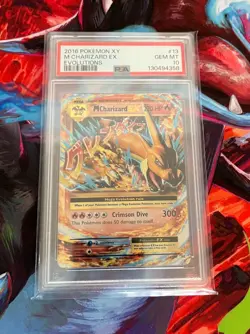 PSA 10 Gem Mint Mega Charizard EX 13 XY Evolutions 2016 Pokemon - Image 1