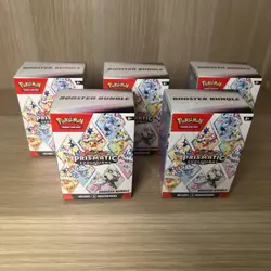 Pokemon-Prismatic Evolutions Booster Bundle (Set of 5) - Image 3