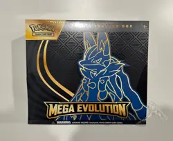 Pokemon- Mega Evolution Lucario Elite Trainer Box (ETB) *Torn Seal* - Image 1